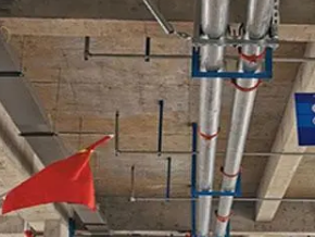 原阳管廊支架的安装方法